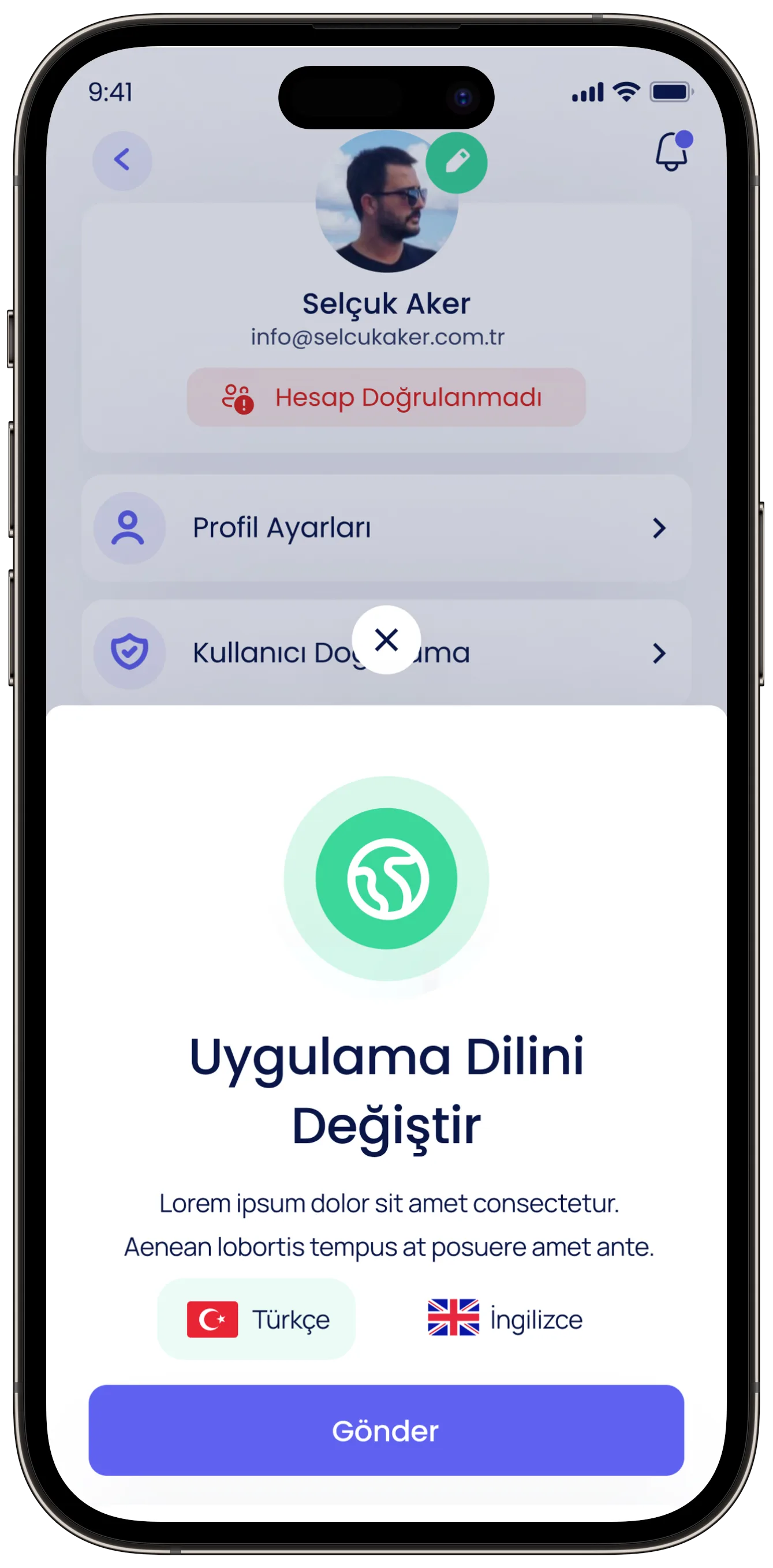 Real Estate App — tasarım 44