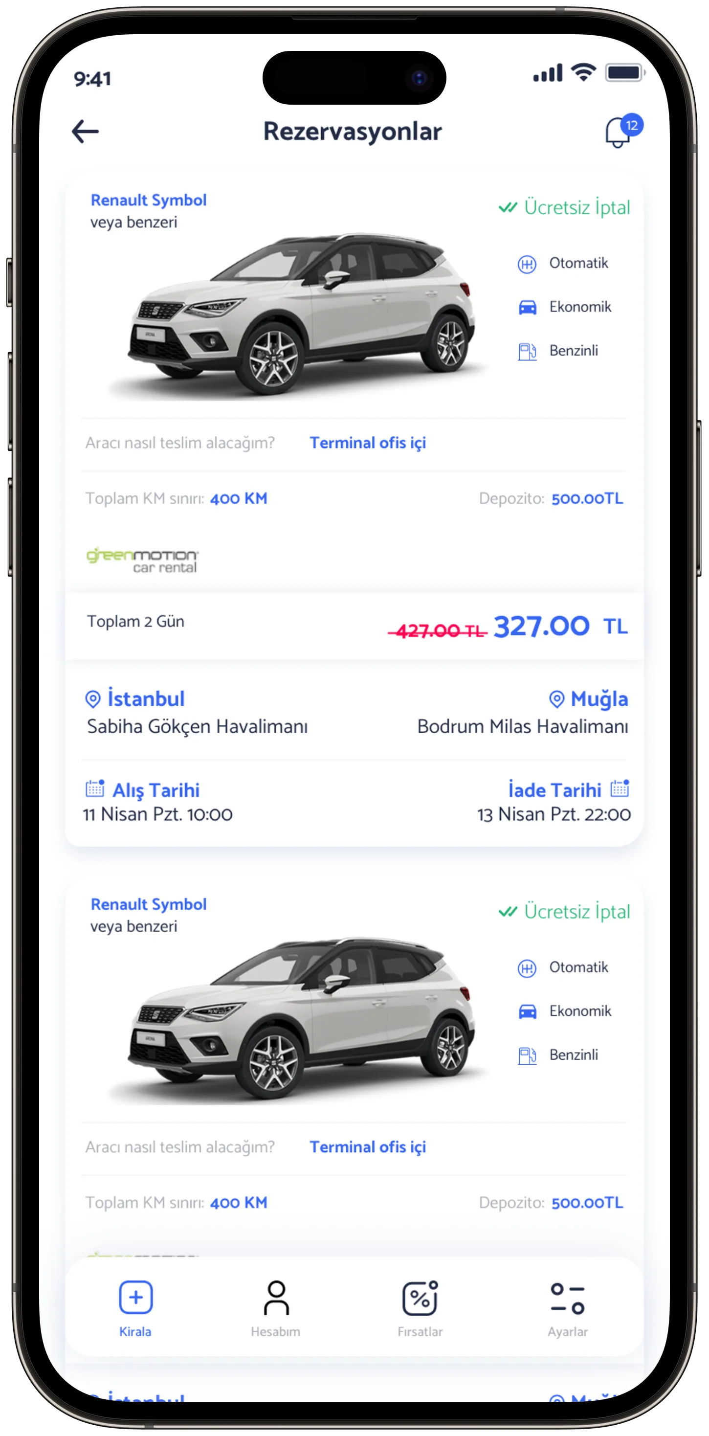 Ayes Rent A Car — tasarım 37