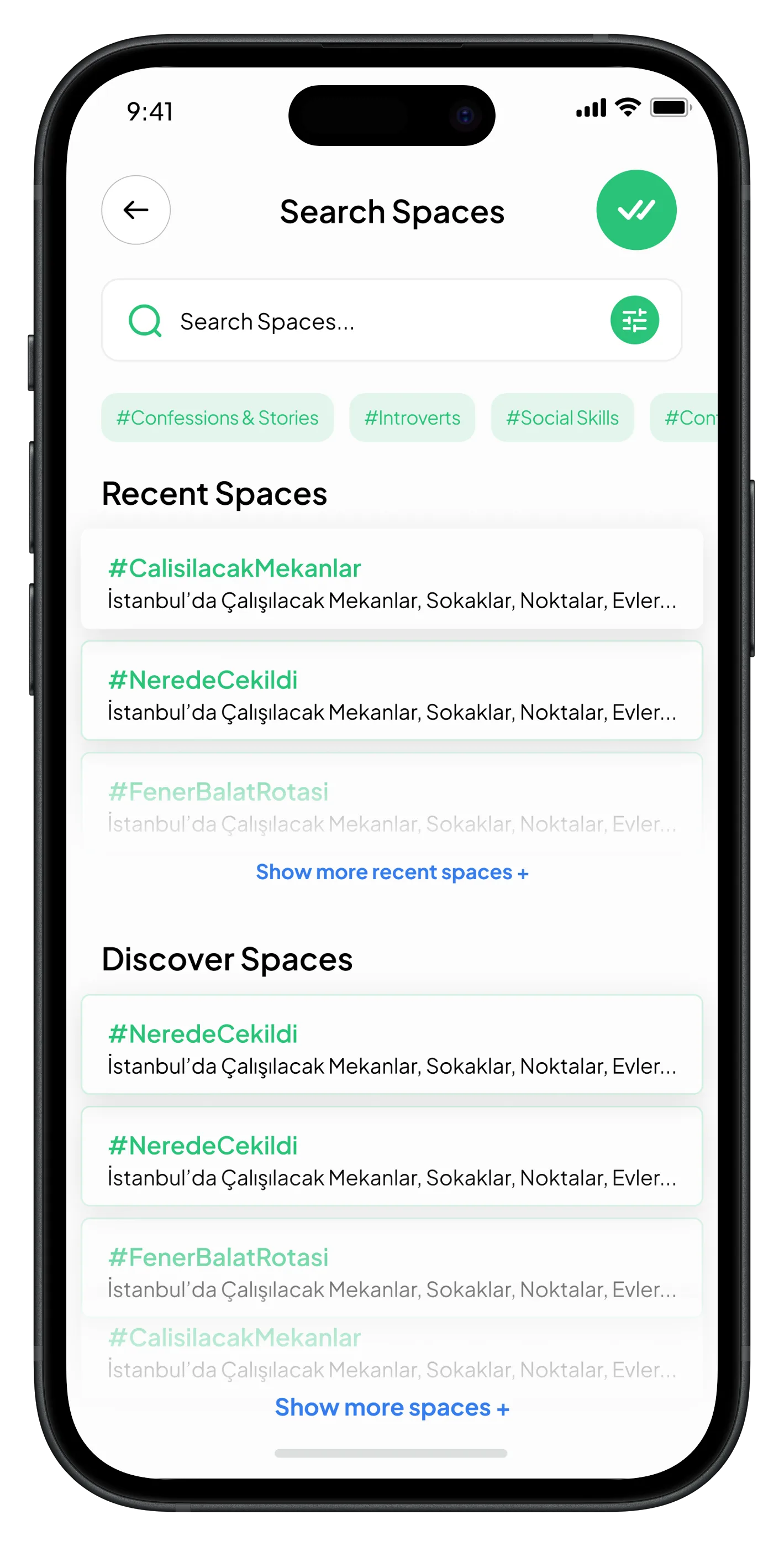 Auglinn Mobile App — tasarım 34