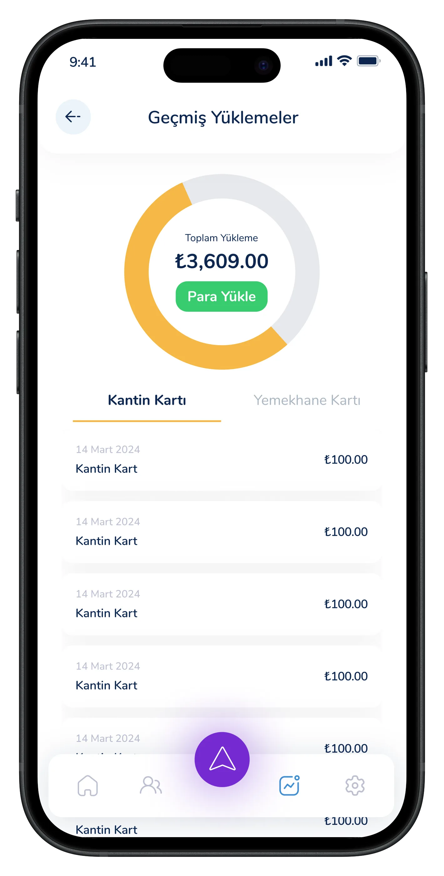 Parent & Student Mobile App — tasarım 40