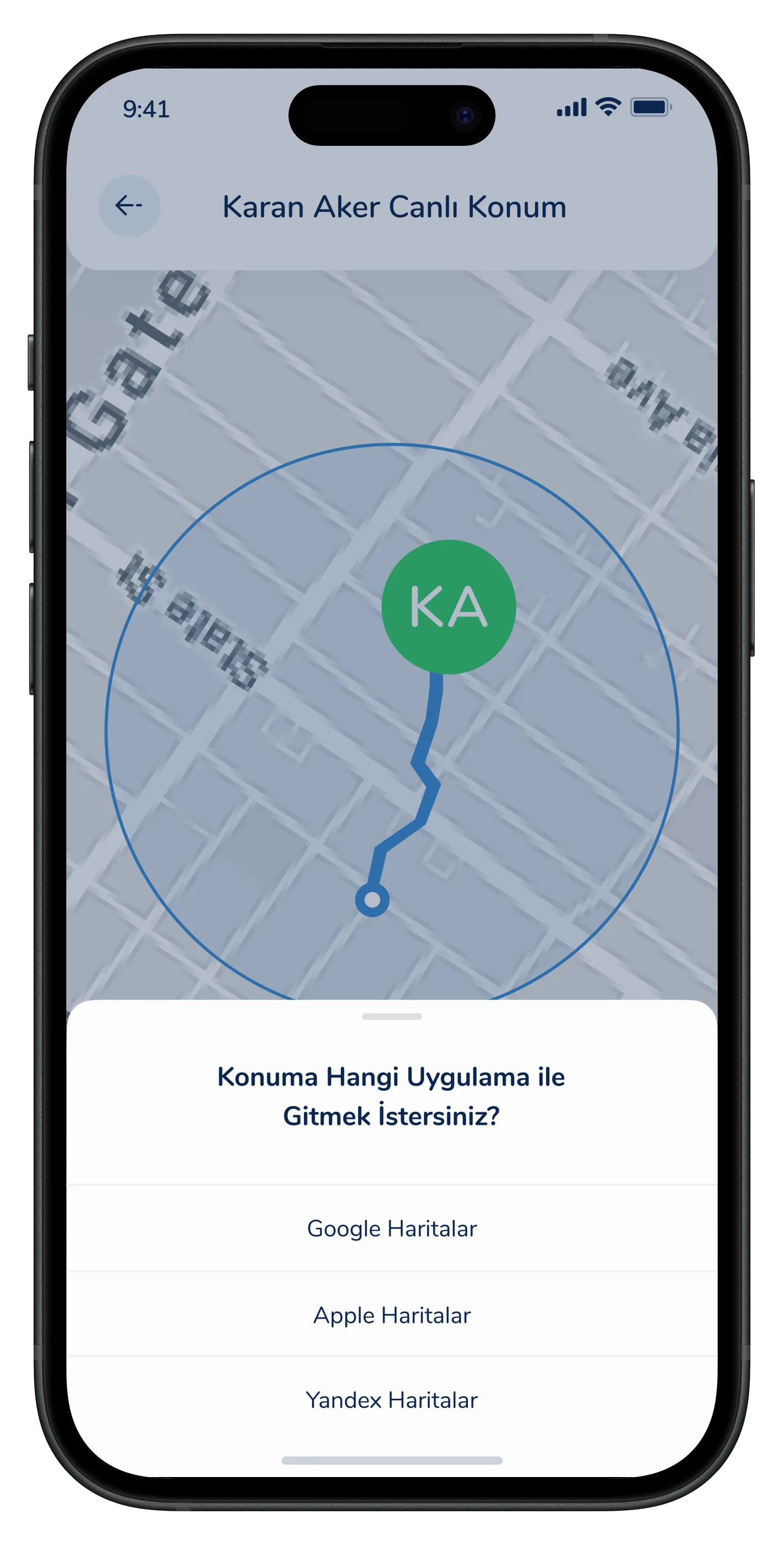 Parent & Student Mobile App — tasarım 3