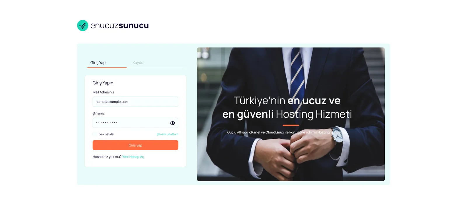 Hosting Market Place — tasarım 2