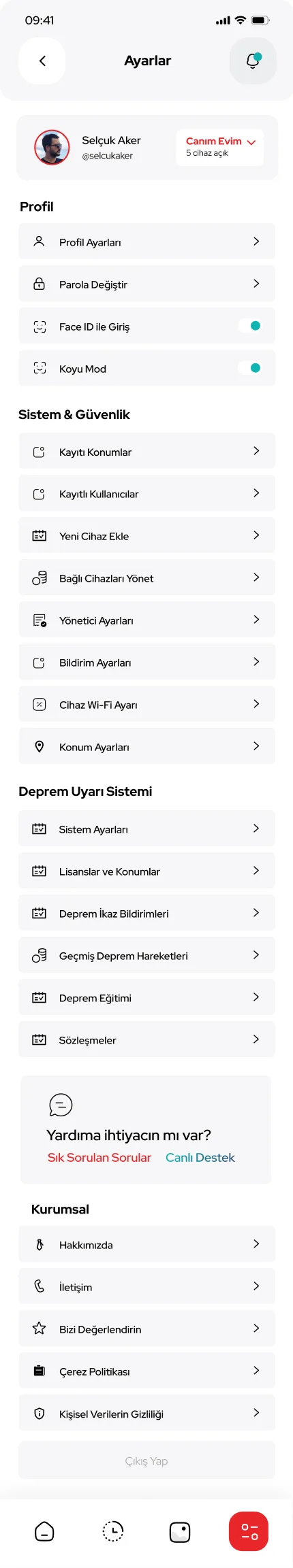 Multitek Smart Home — tasarım 3