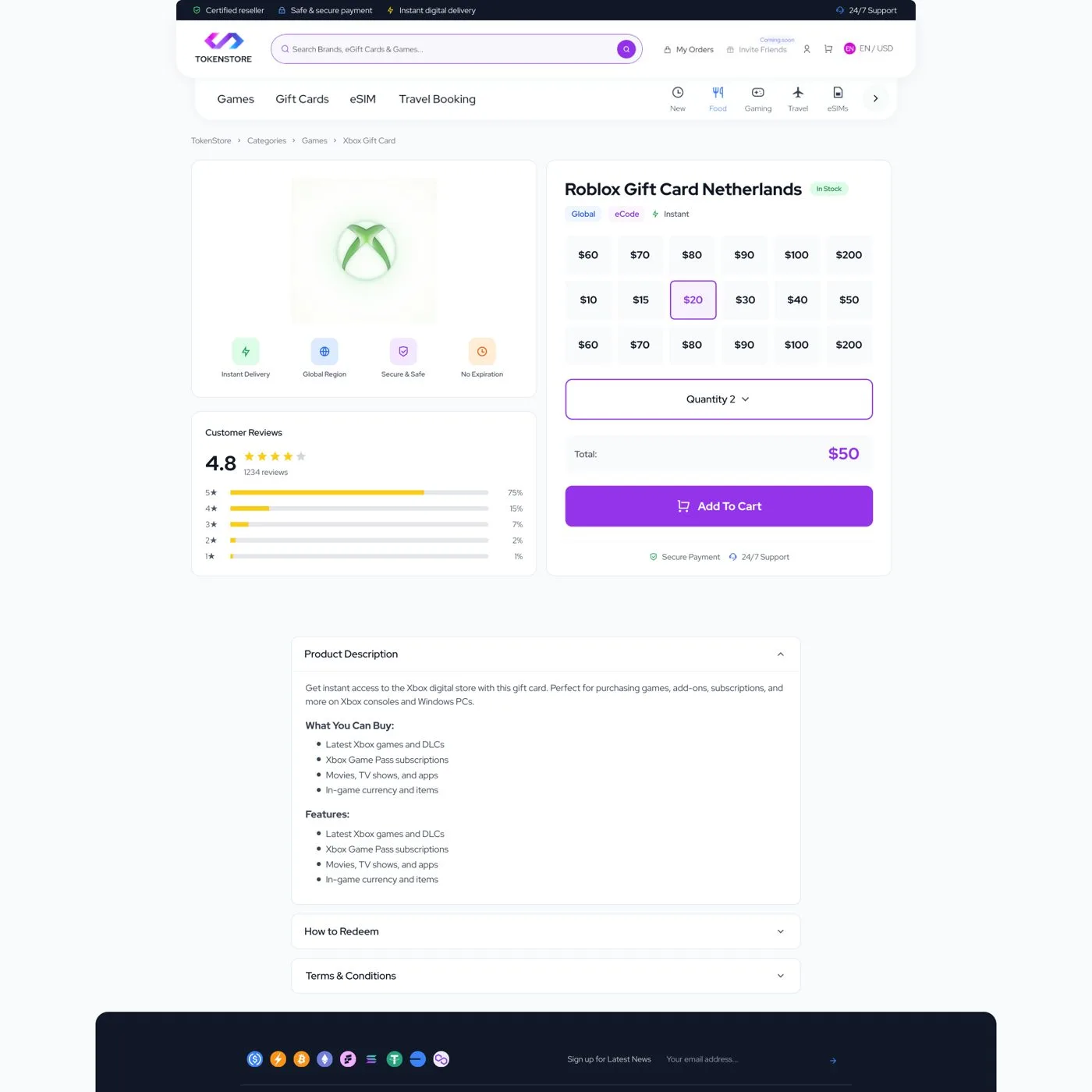 TokenStore — tasarım 23