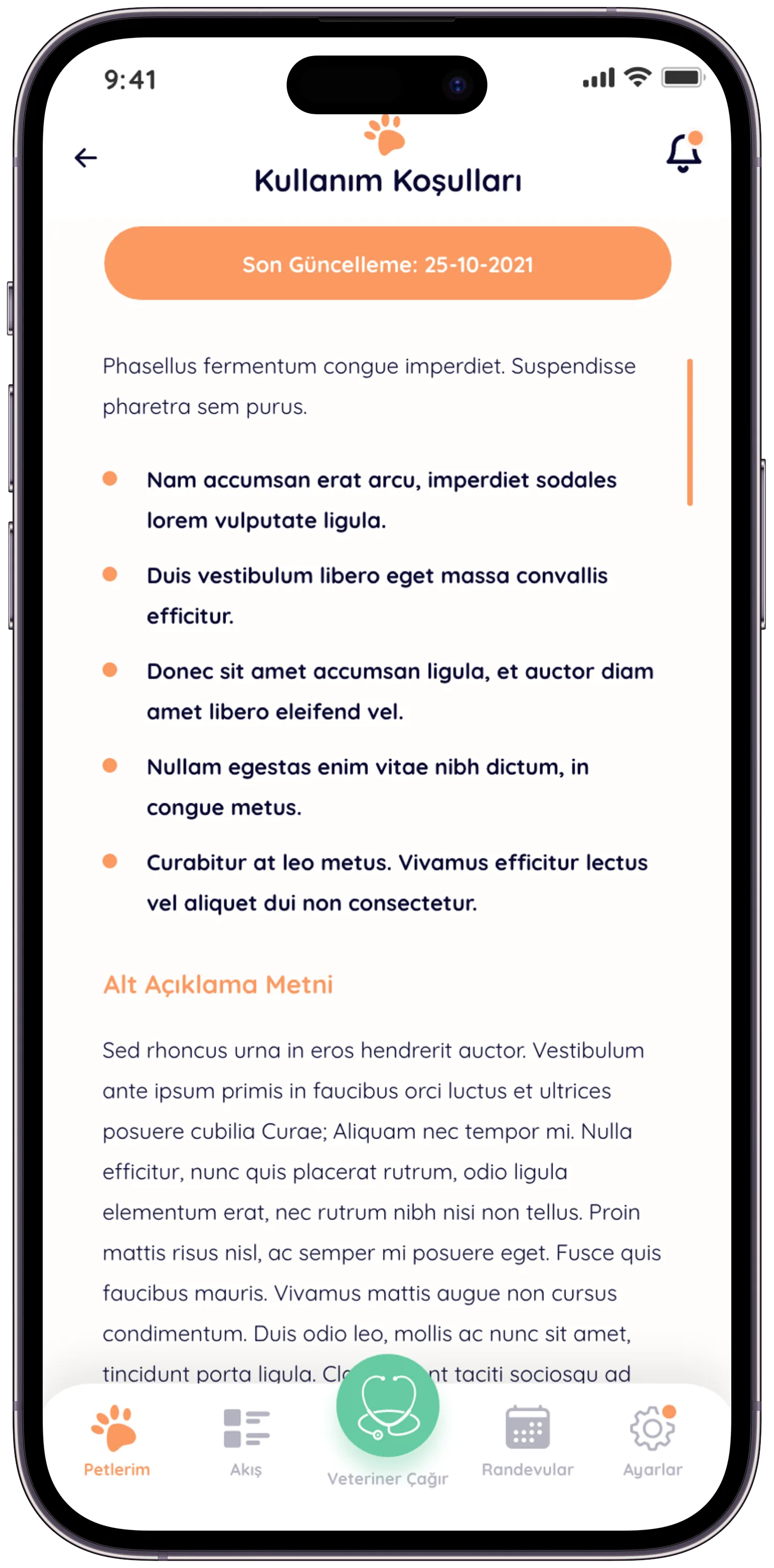 Pawla Pet App — tasarım 24