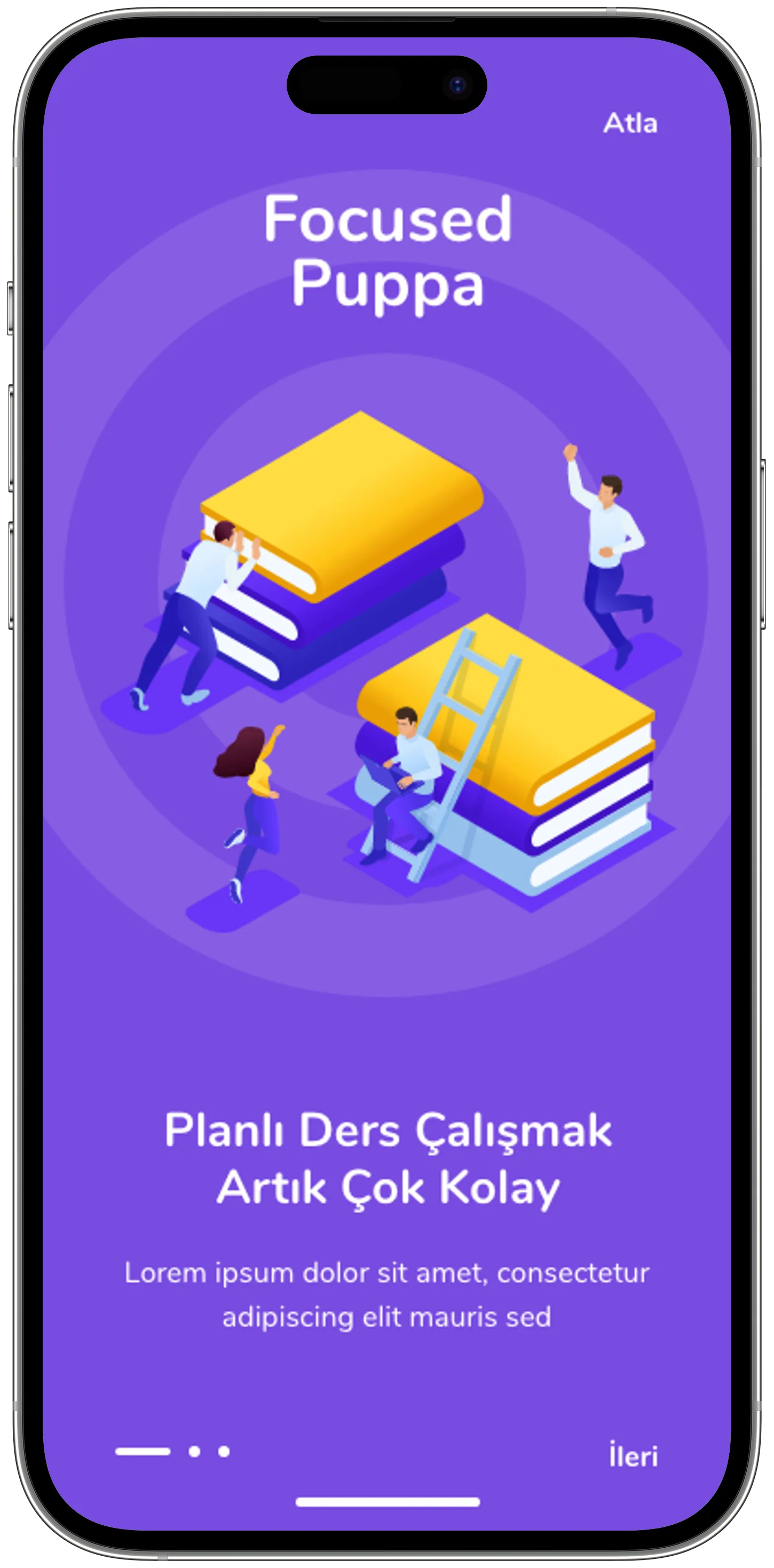Education App — tasarım 2
