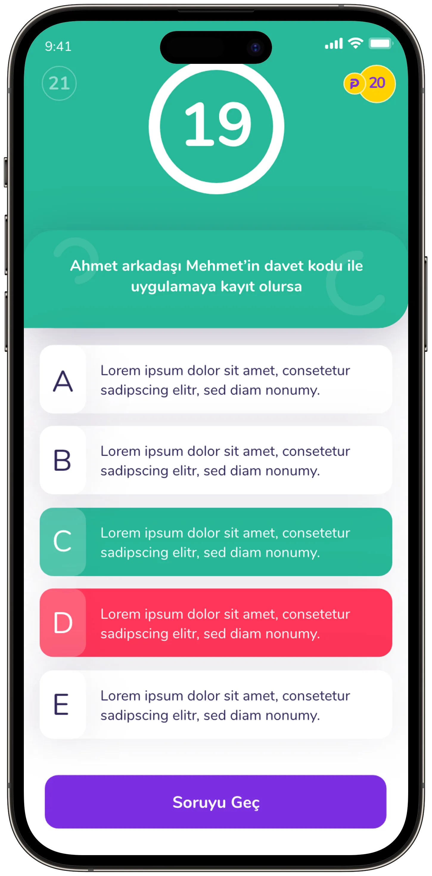 Focused Pupa — tasarım 77