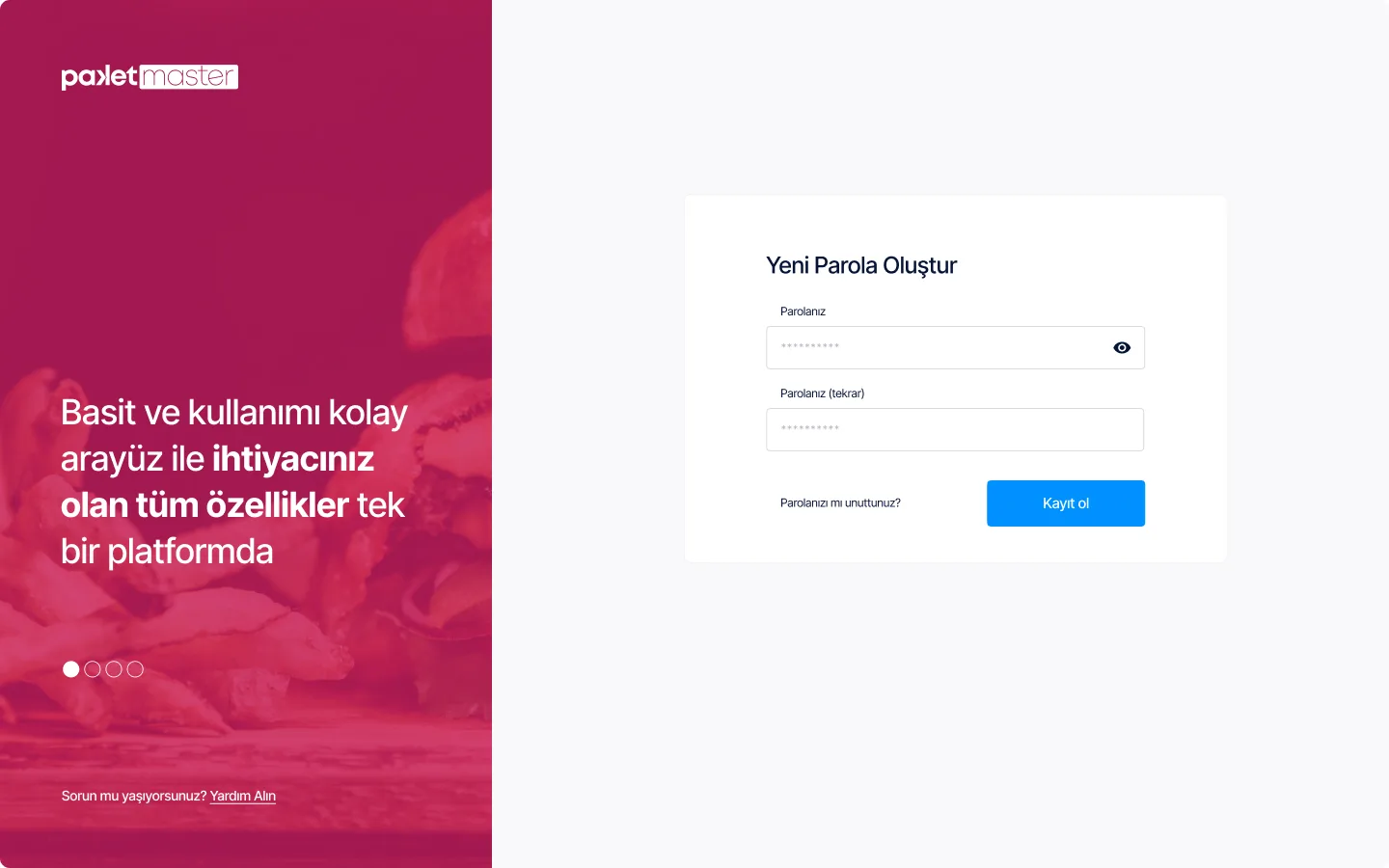 Order Tracking — tasarım 1