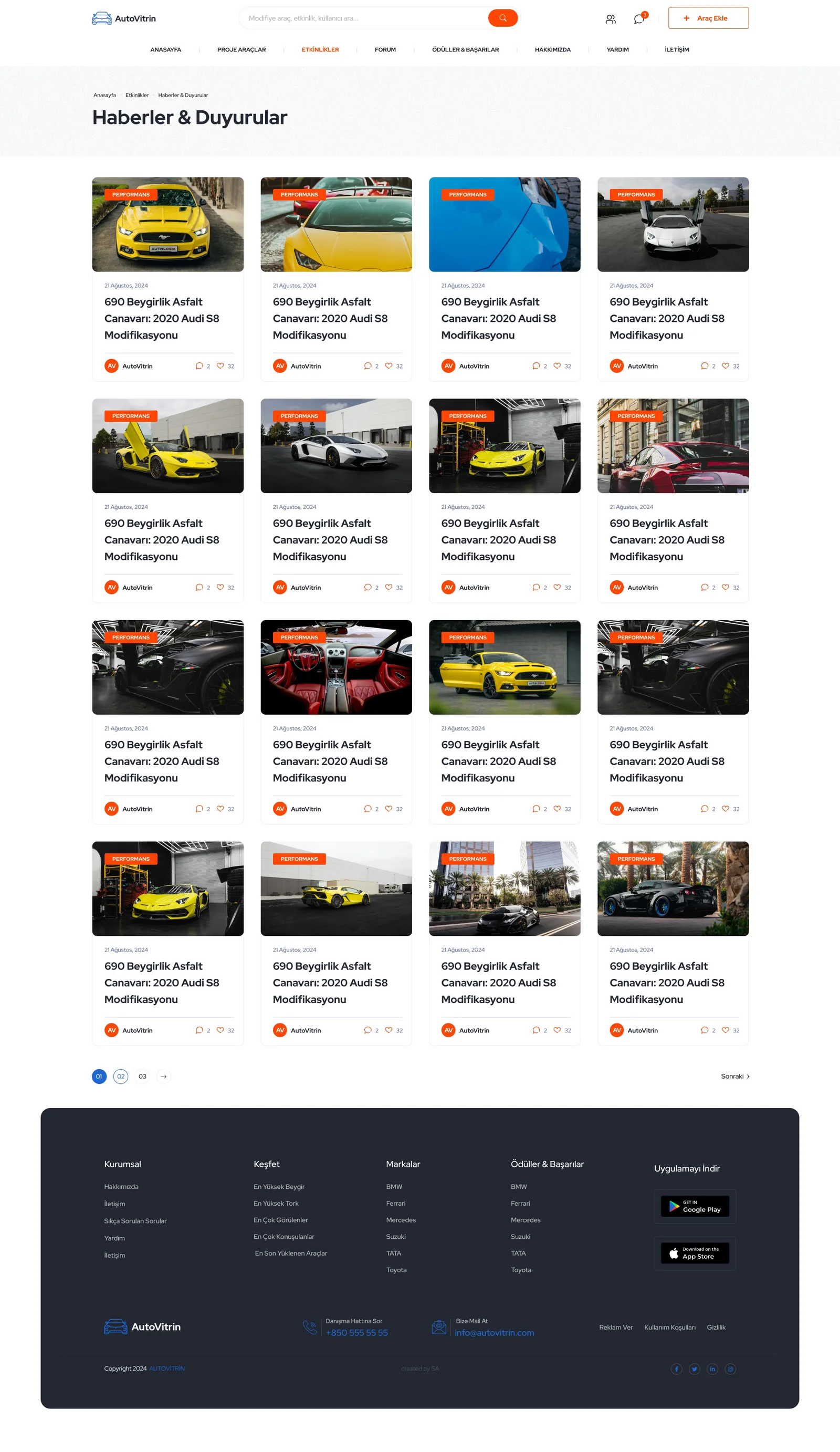 Turkey Auto Tuning Platform — tasarım 33