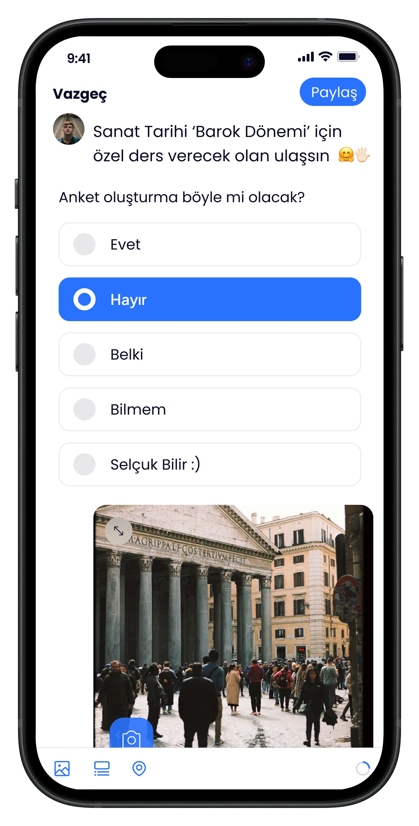 University Life Mobile App — tasarım 64
