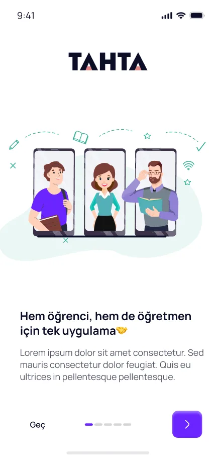 Tahta App — tasarım 2
