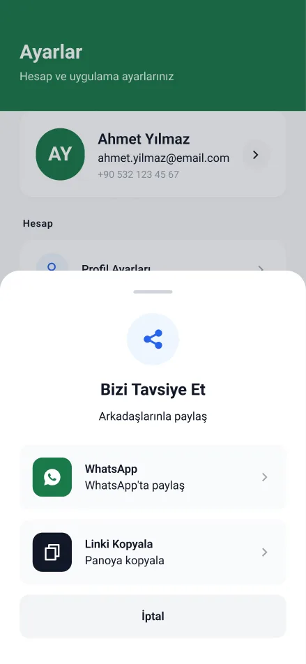 Clean Lab App — tasarım 21