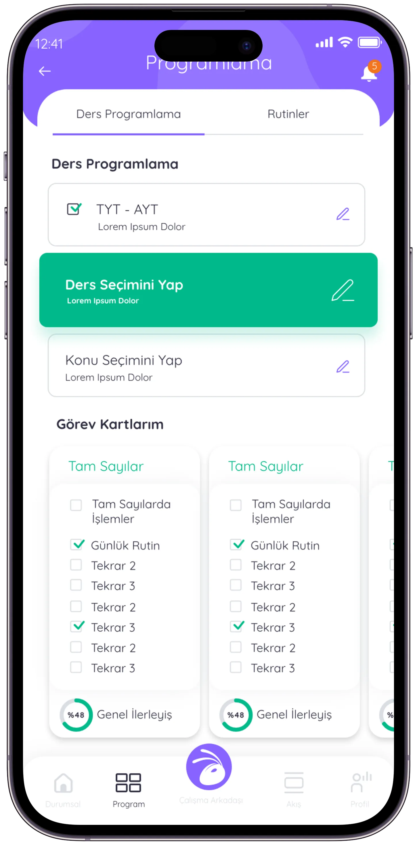 Determinant App — tasarım 38