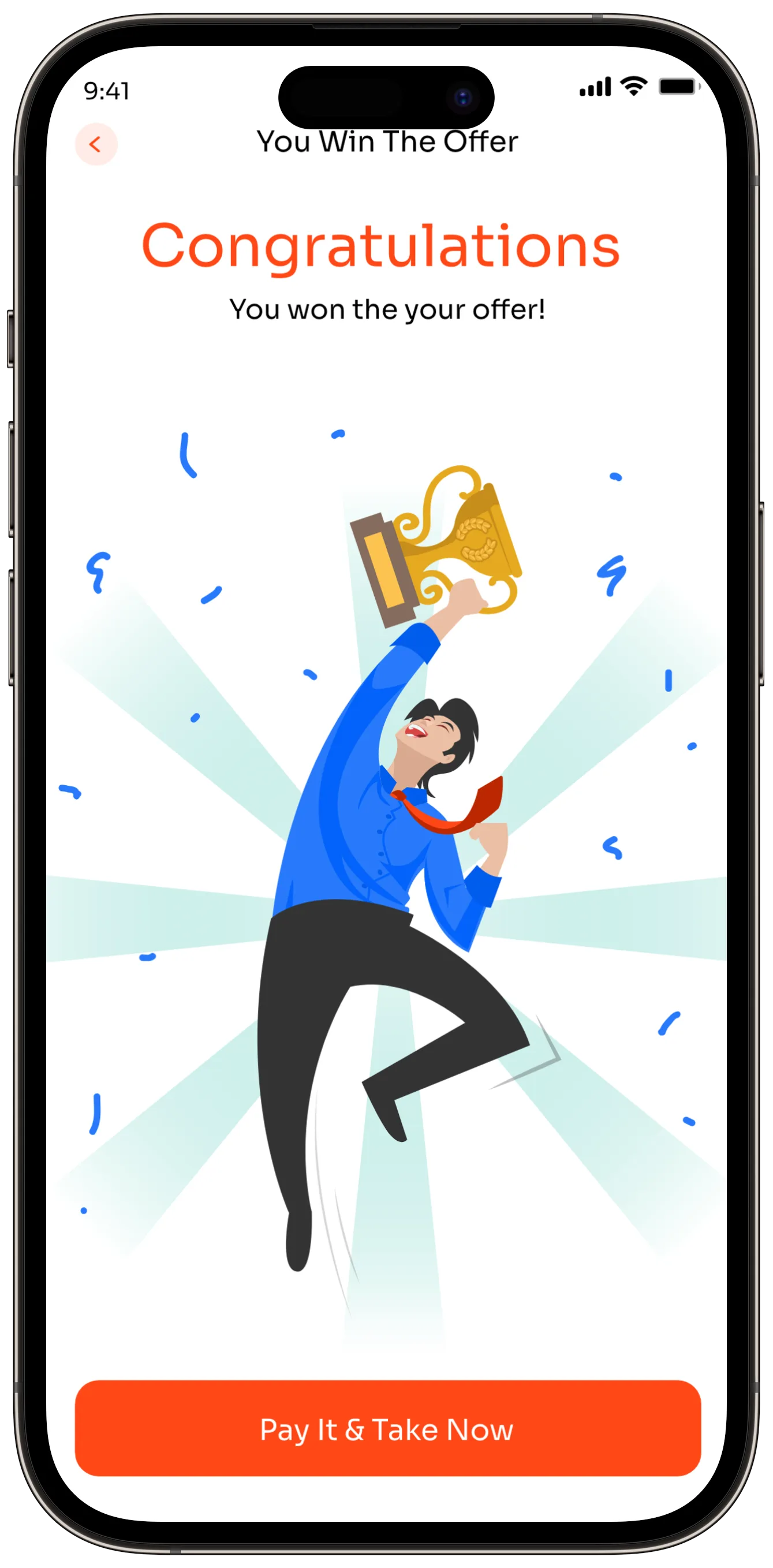 Offer App — tasarım 8