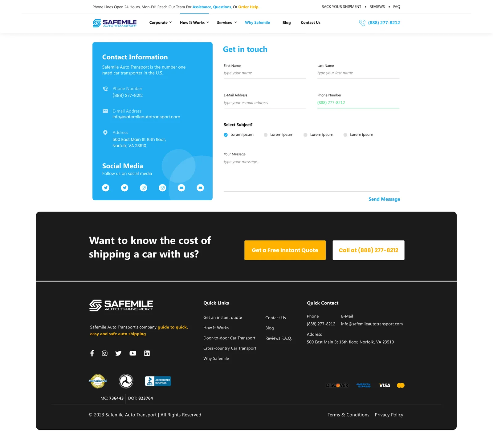 SafeMile Transport — tasarım 23