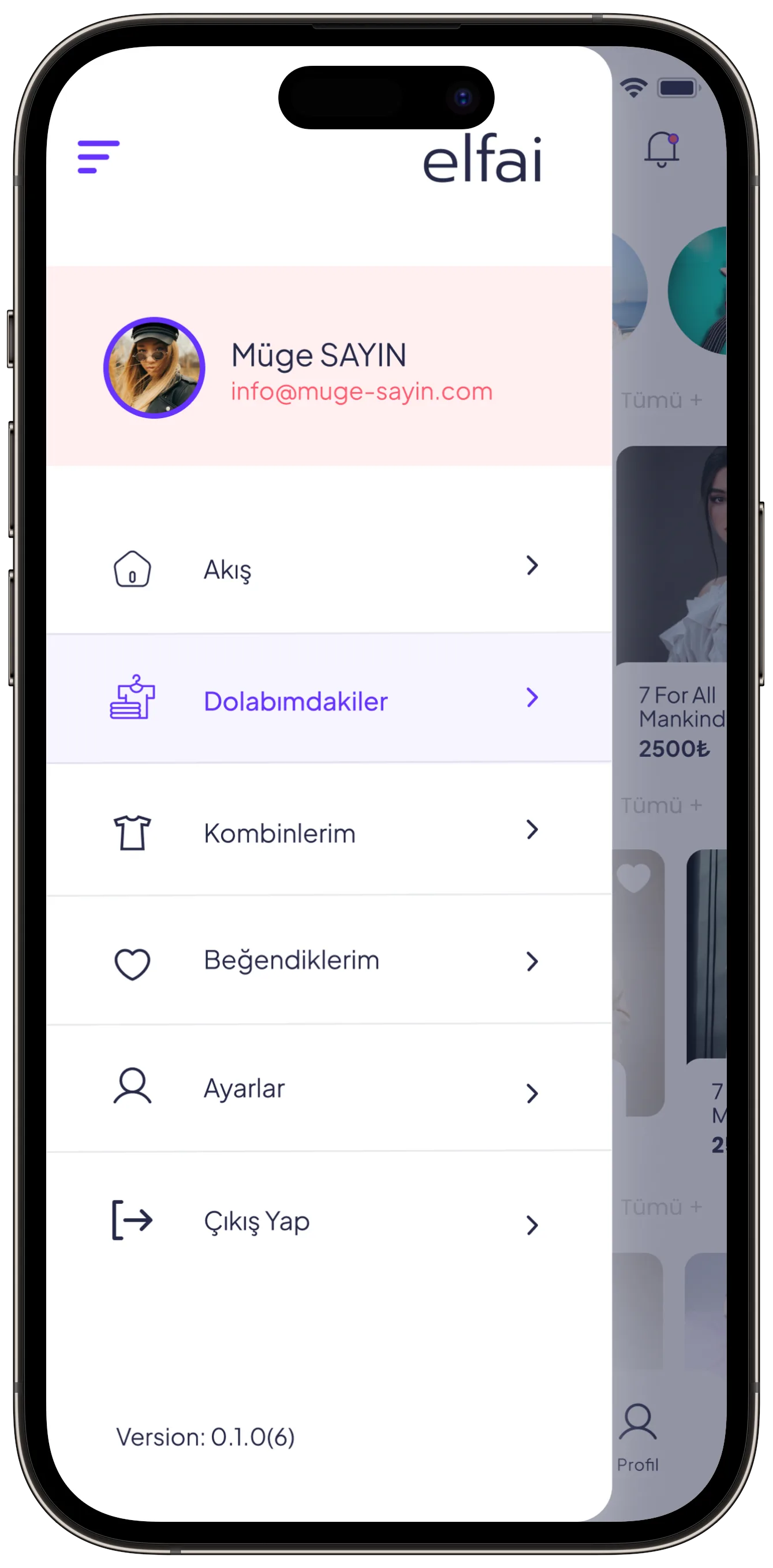 Fashion App — tasarım 10