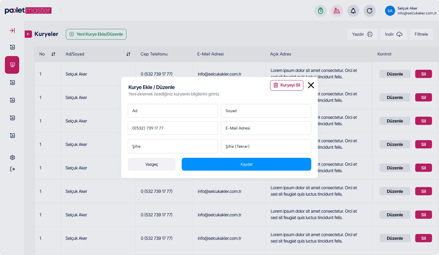 Order Tracking — tasarım 36