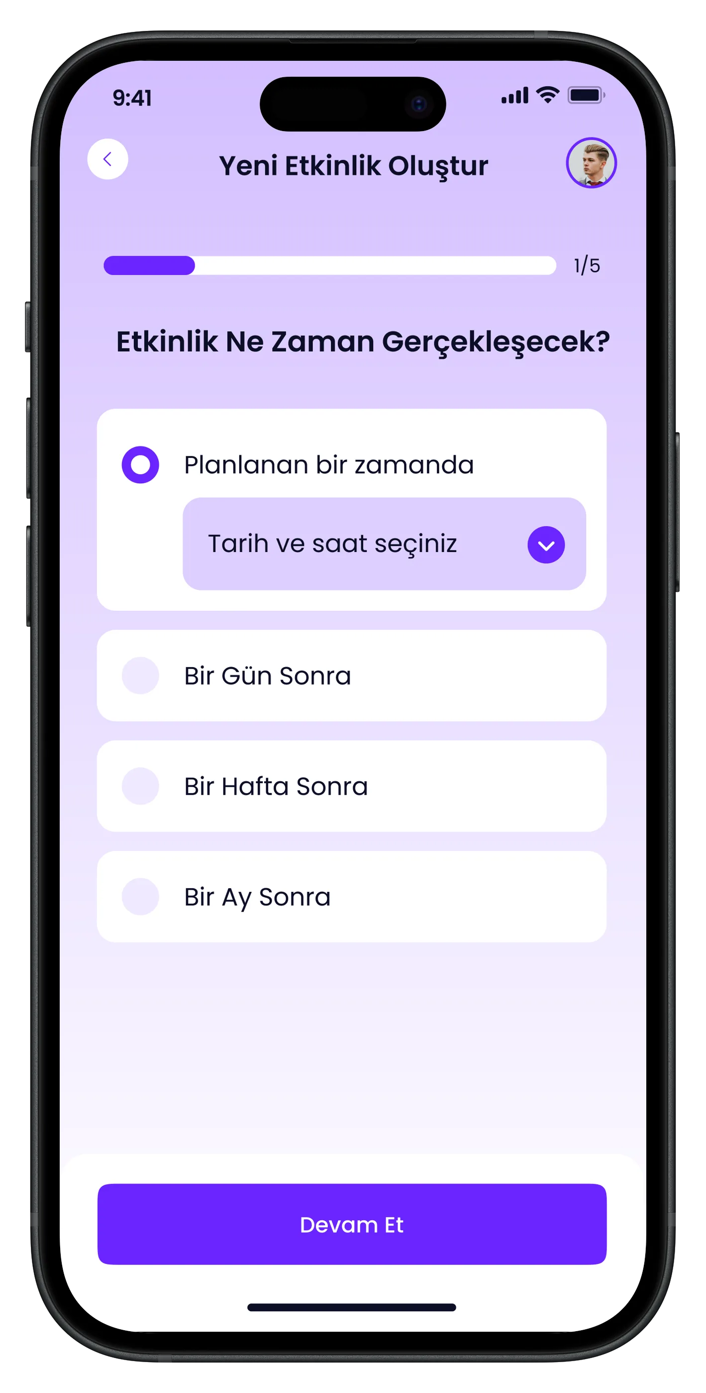 University Life Mobile App — tasarım 54