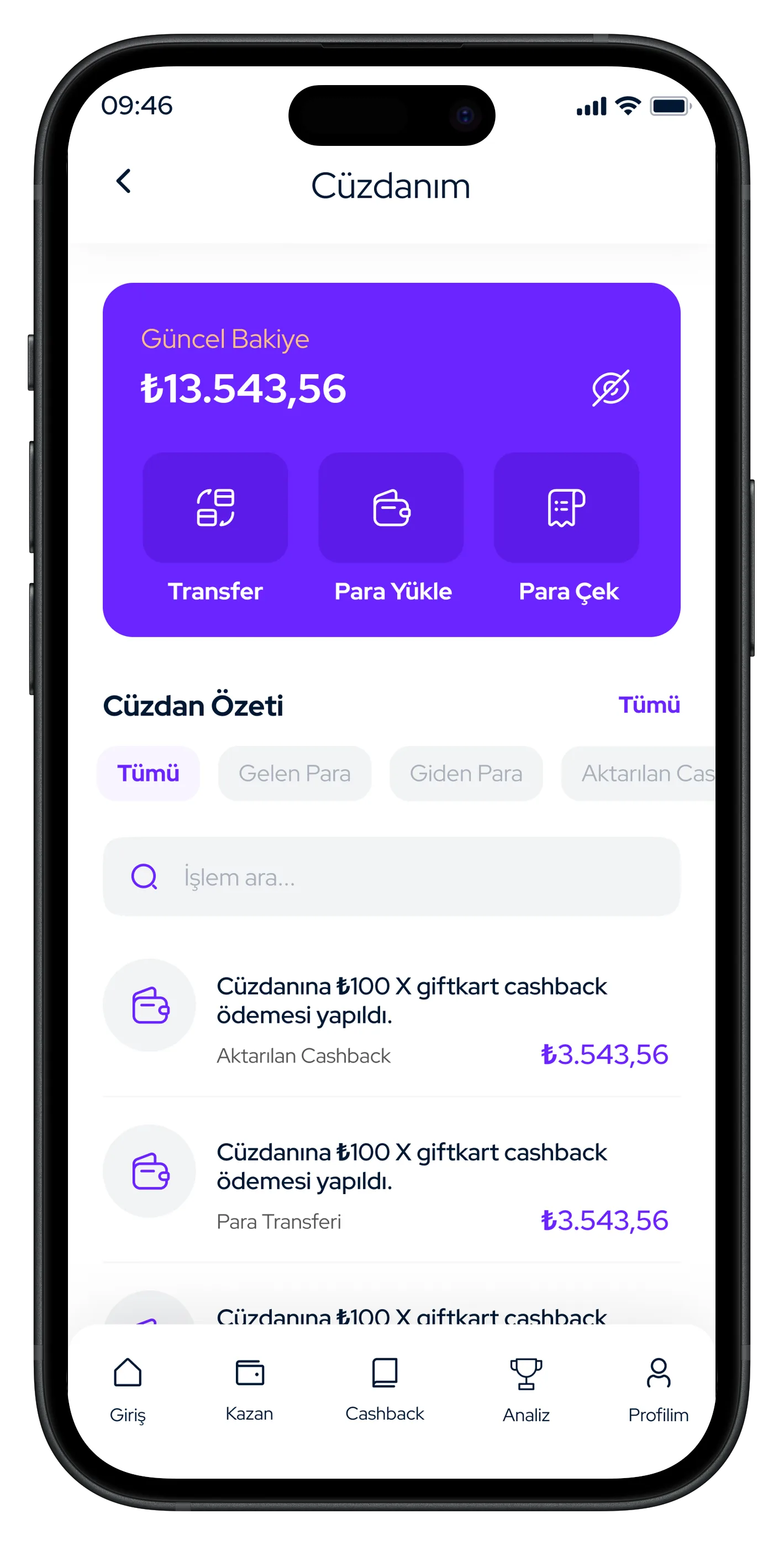 Parent & Child Finance Mobile App — tasarım 17