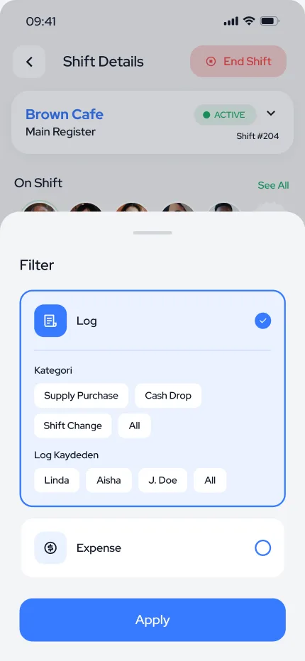 Shift Control — tasarım 119