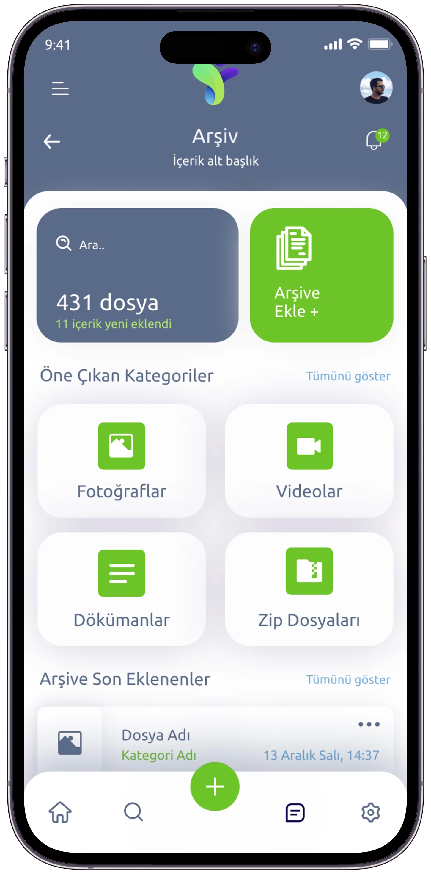 Patron Task App — tasarım 11