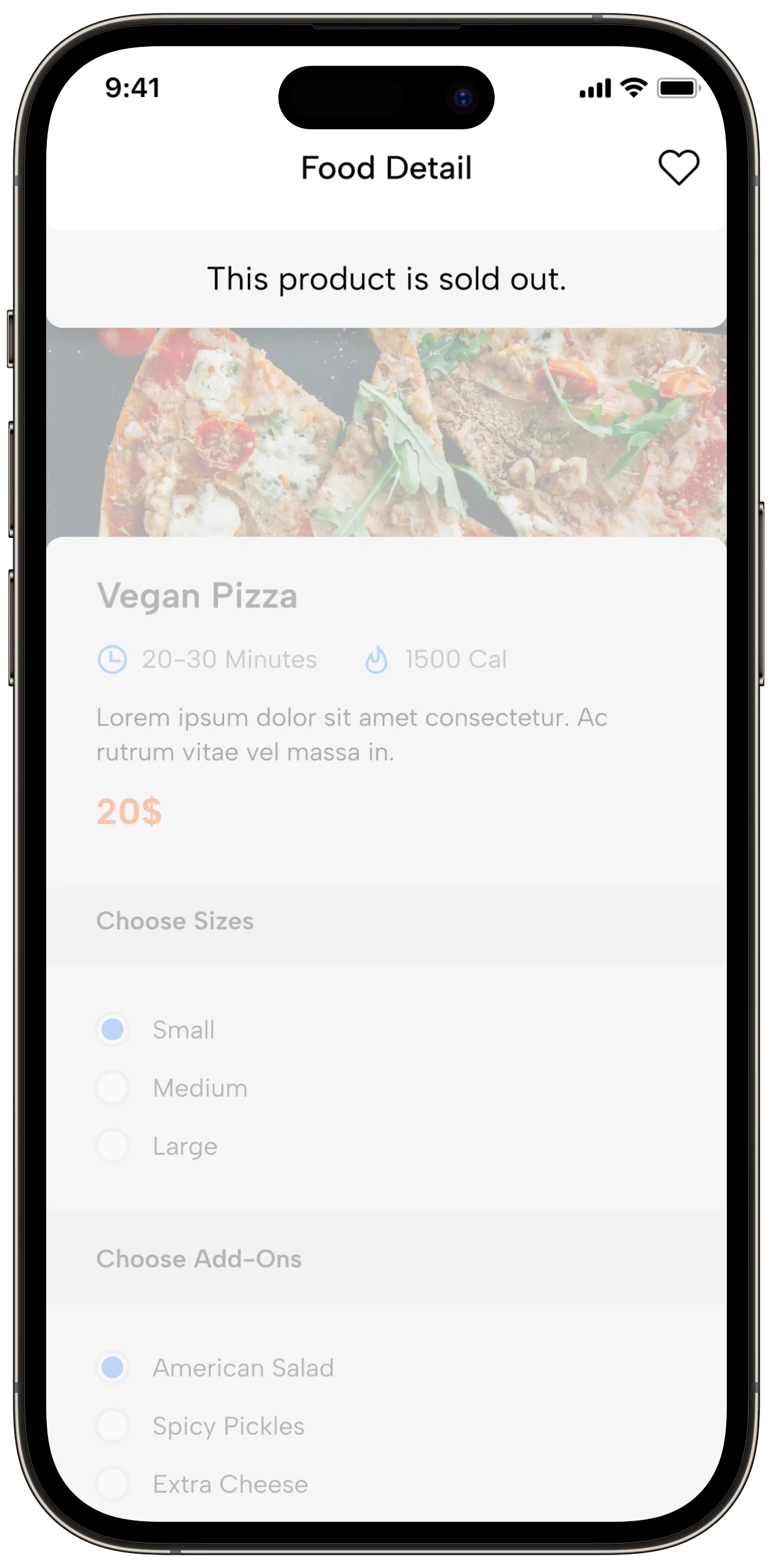 Food Delivery — tasarım 47