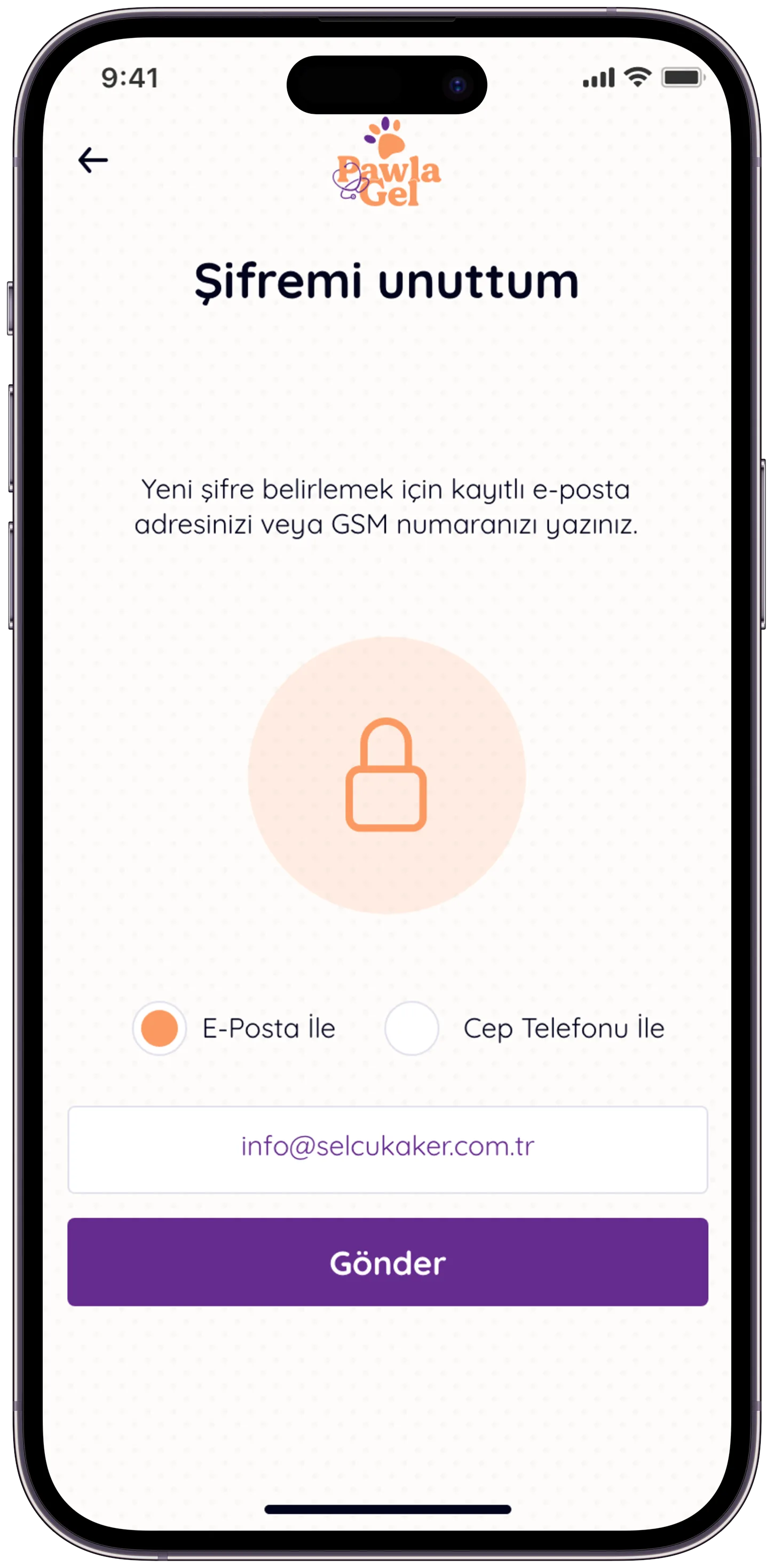 Pawla Pet App — tasarım 49