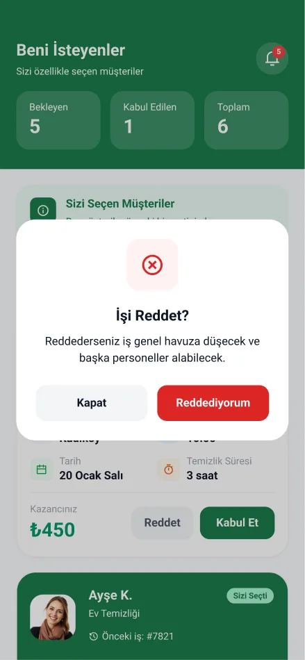 Clean Lab App — tasarım 14