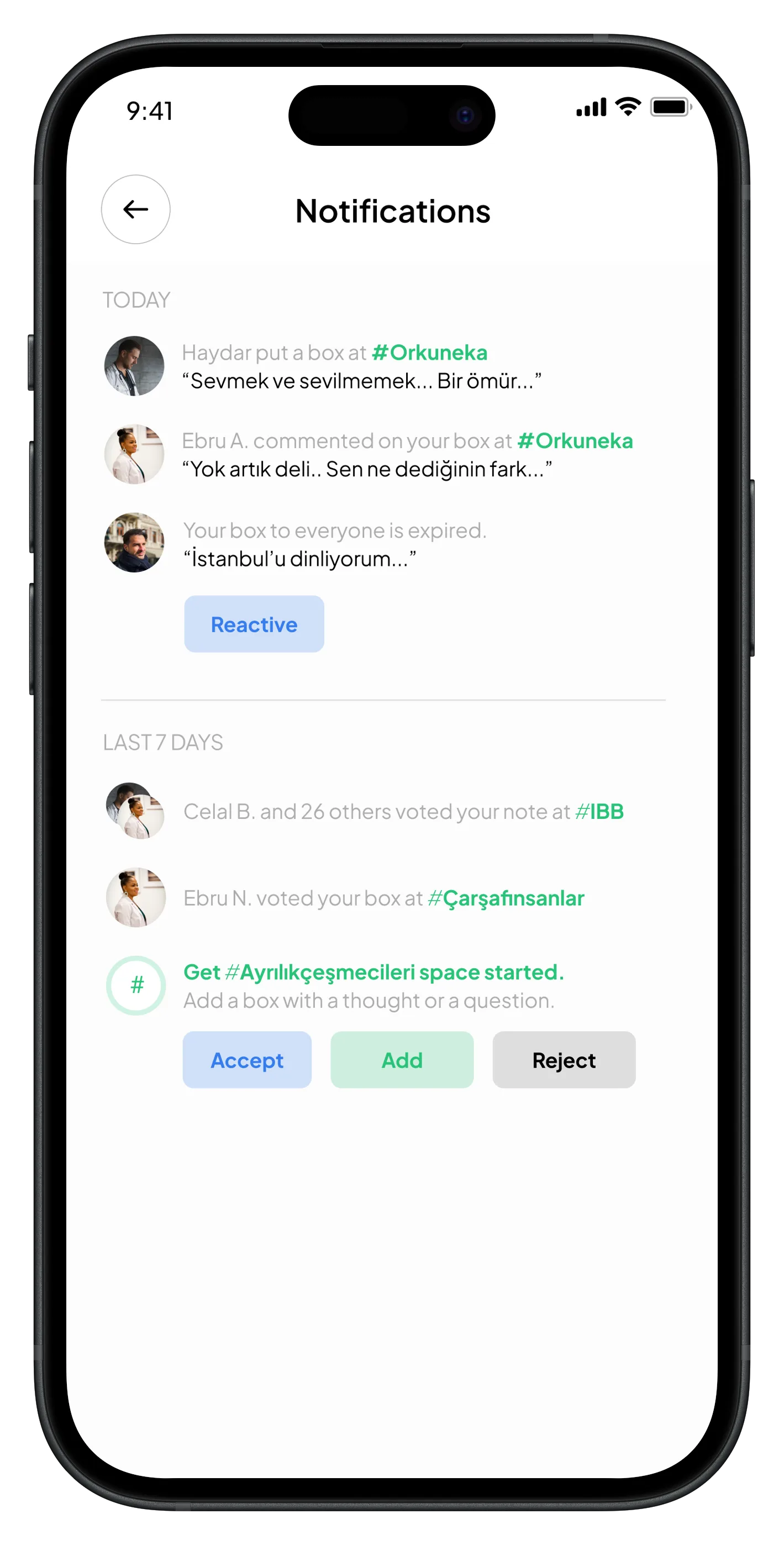 Auglinn Mobile App — tasarım 26