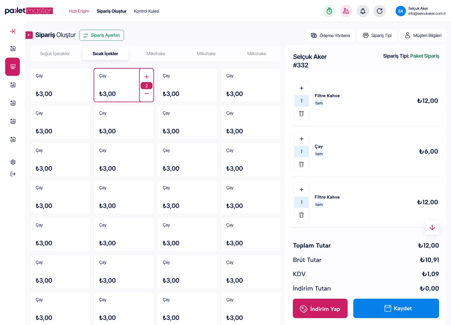 Order Tracking — tasarım 29