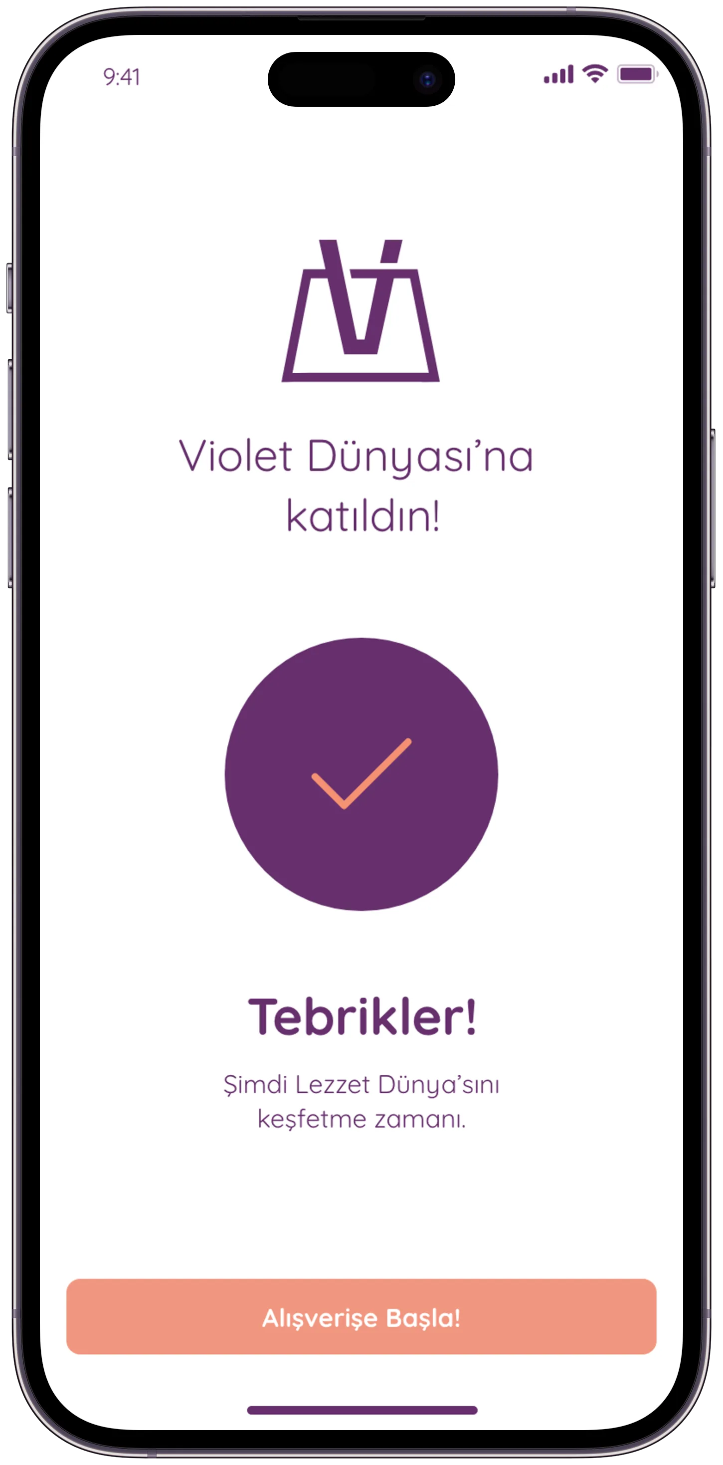 Violet MarketPlace — tasarım 15