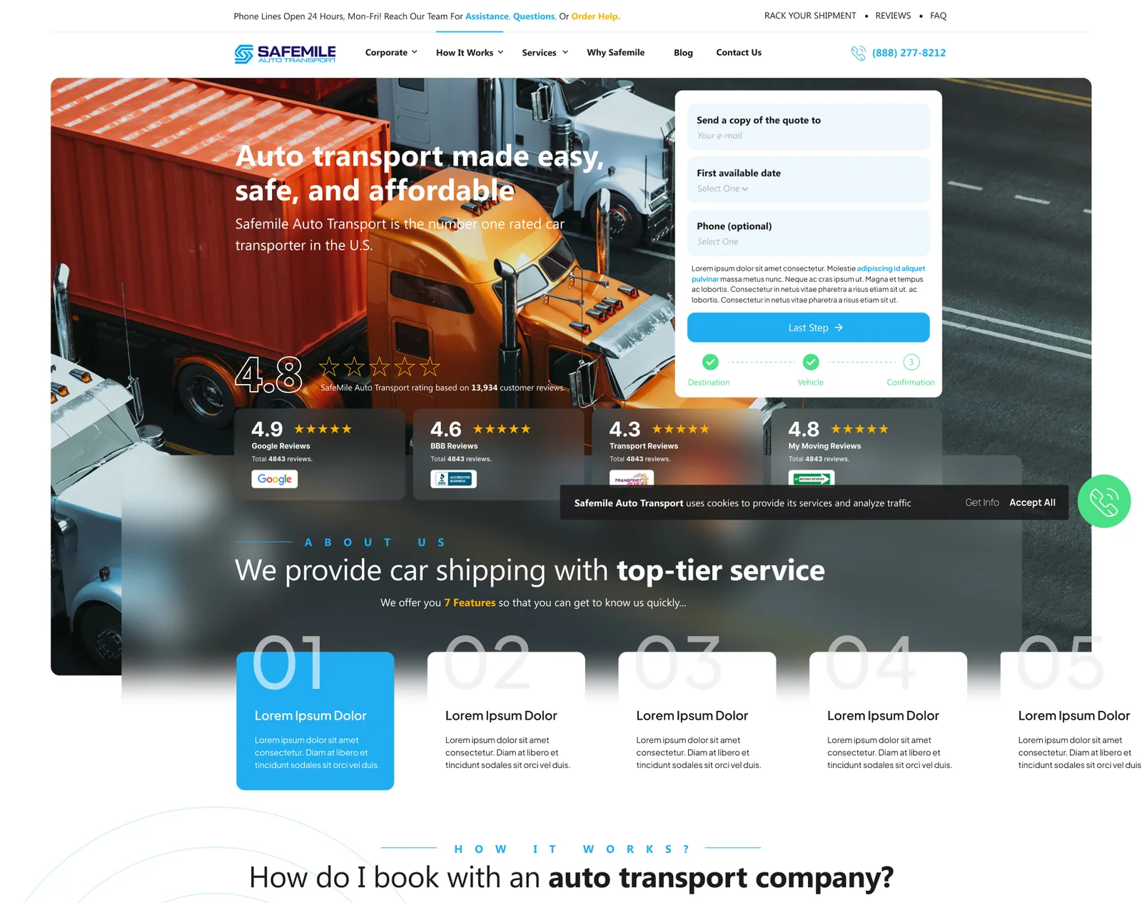 SafeMile Transport — tasarım 14