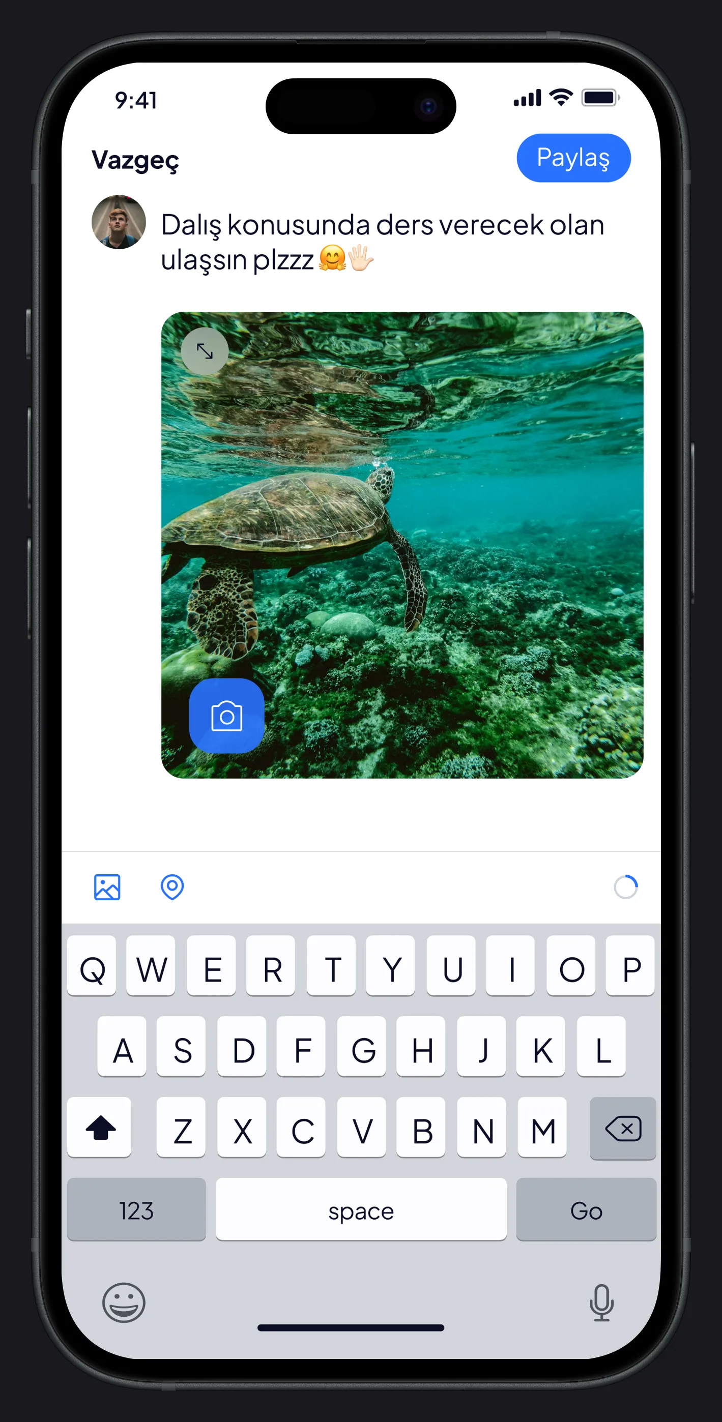 Scuba Diving Mobile App — tasarım 35