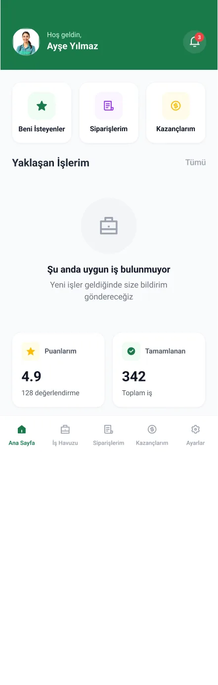 Clean Lab App — tasarım 2