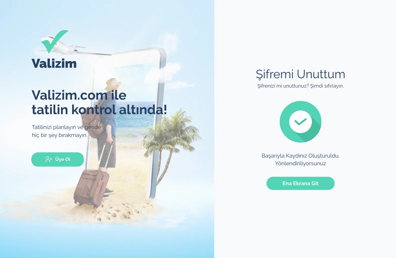 Valizim Travel — tasarım 12