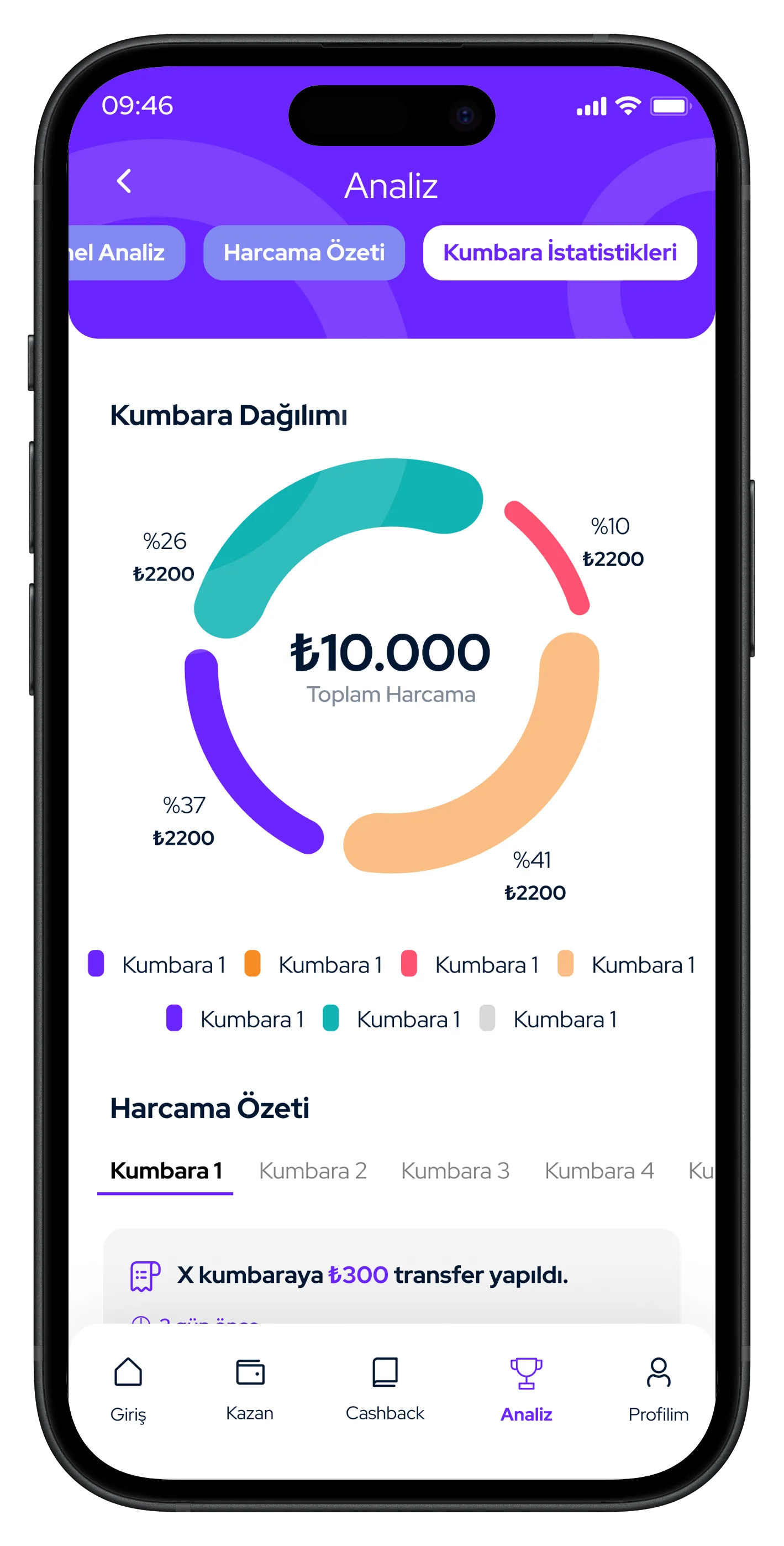 Parent & Child Finance Mobile App — tasarım 30