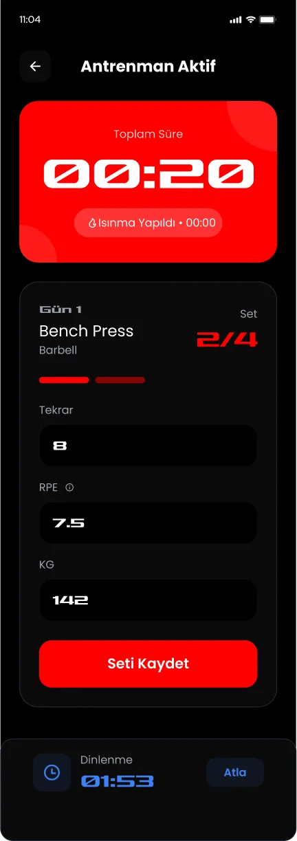 Vigor Gym App