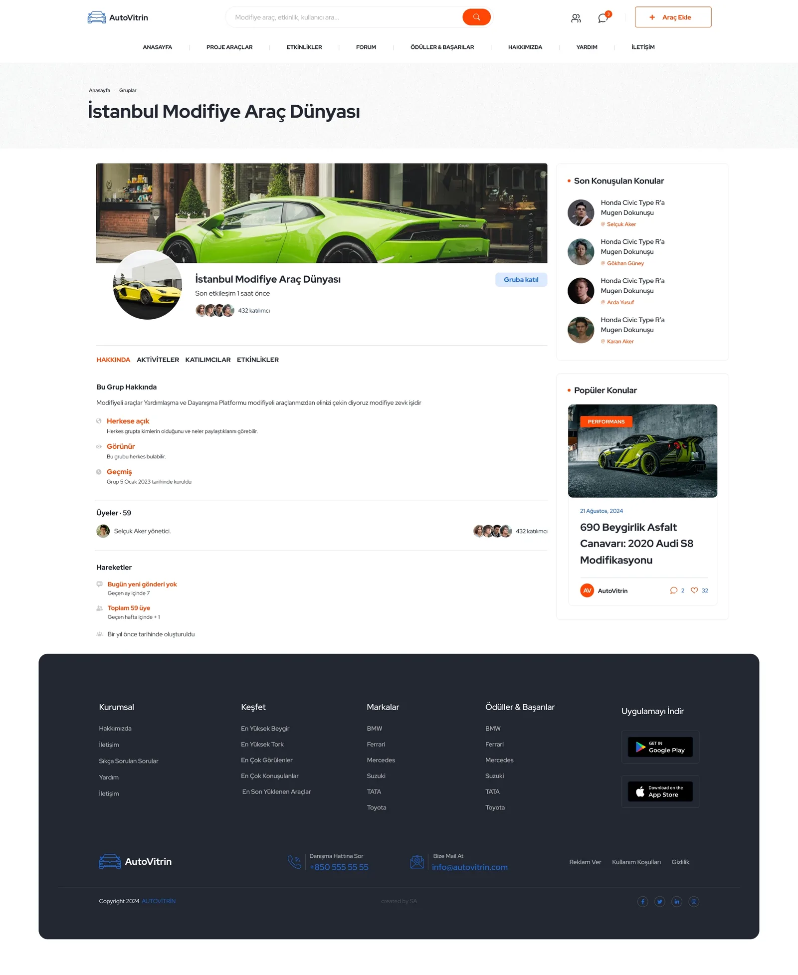 Turkey Auto Tuning Platform — tasarım 8