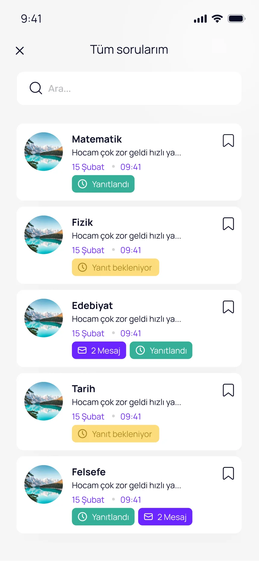 Tahta App — tasarım 9