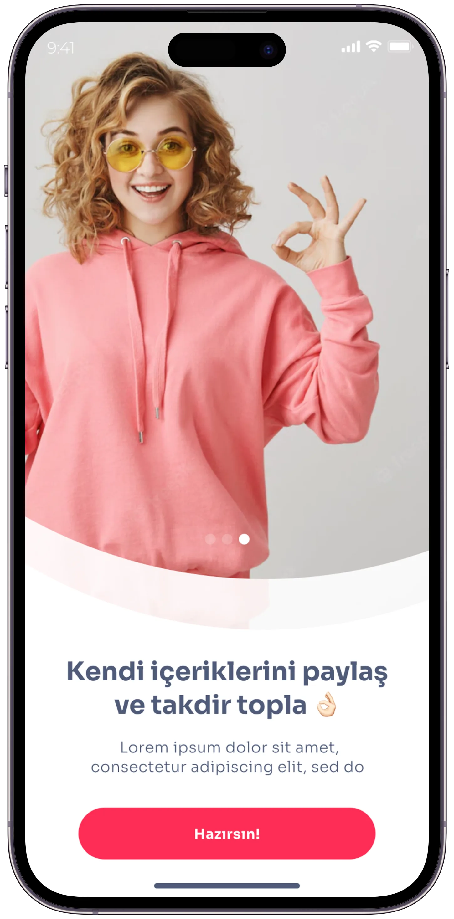 Wannart Social App — tasarım 3