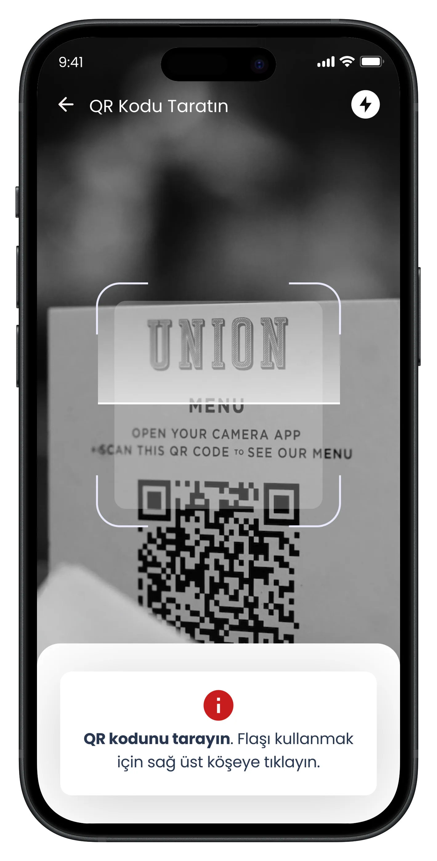 Food & Drink Discount App — tasarım 9