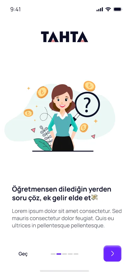 Tahta App — tasarım 3