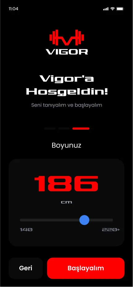 Vigor Gym App