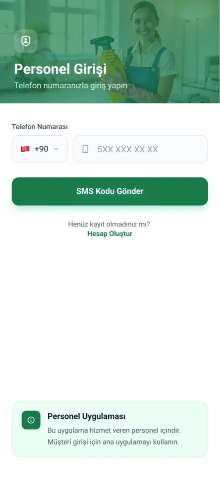 Clean Lab App — tasarım 87