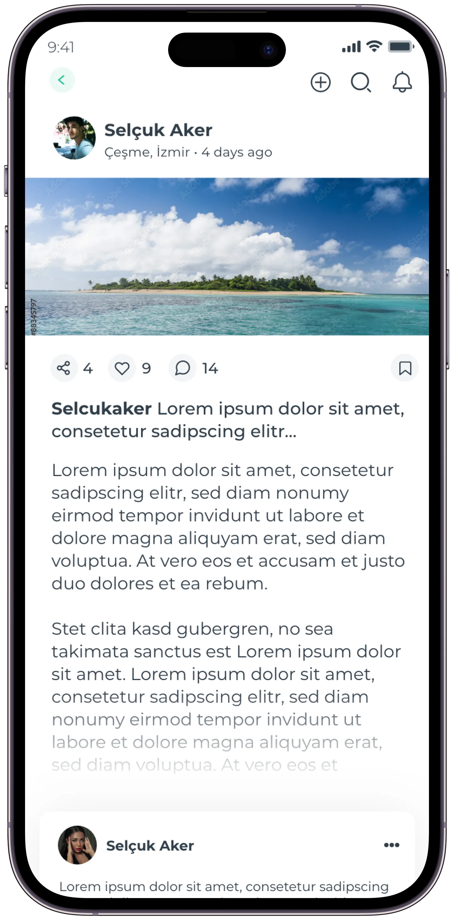 Plavel Tourism App — tasarım 18