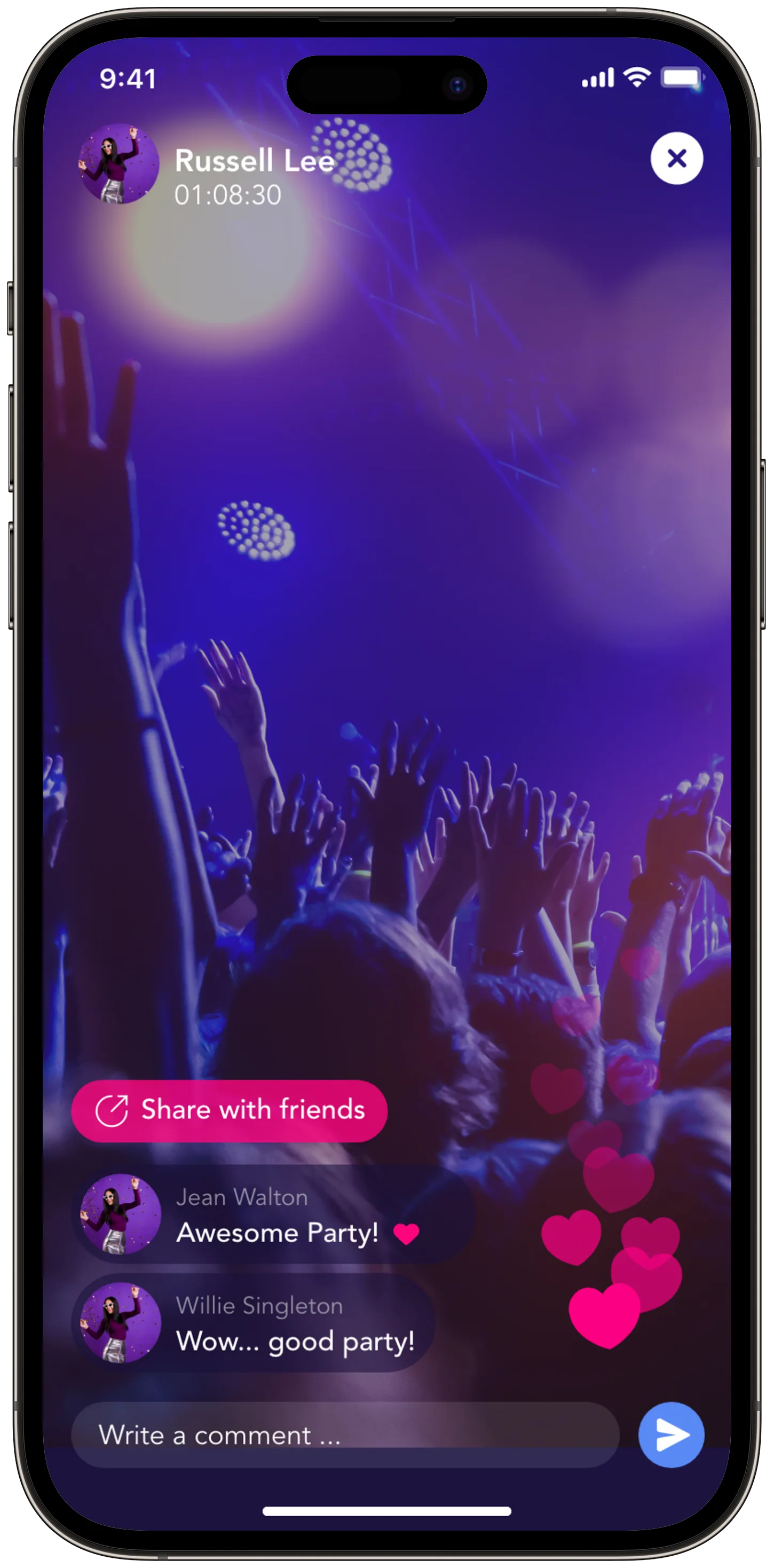 Indulge Social — tasarım 18