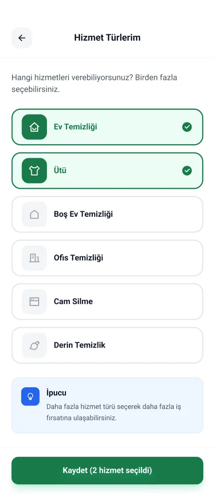 Clean Lab App — tasarım 13
