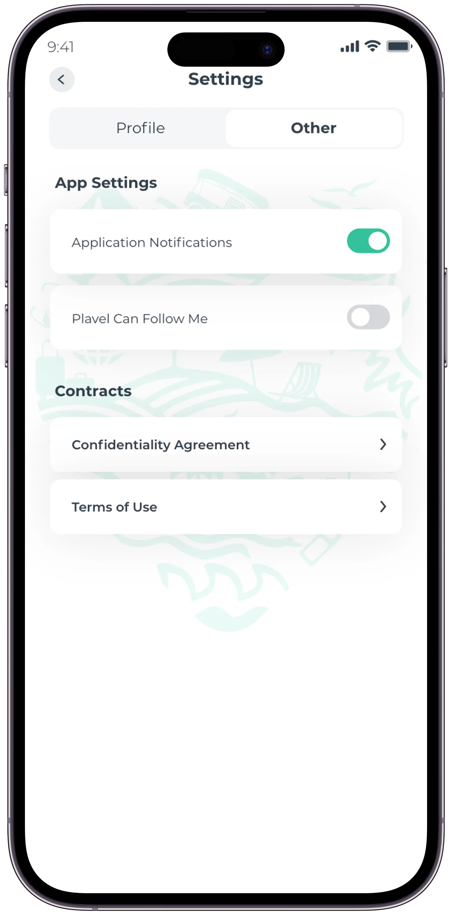 Plavel Tourism App — tasarım 25