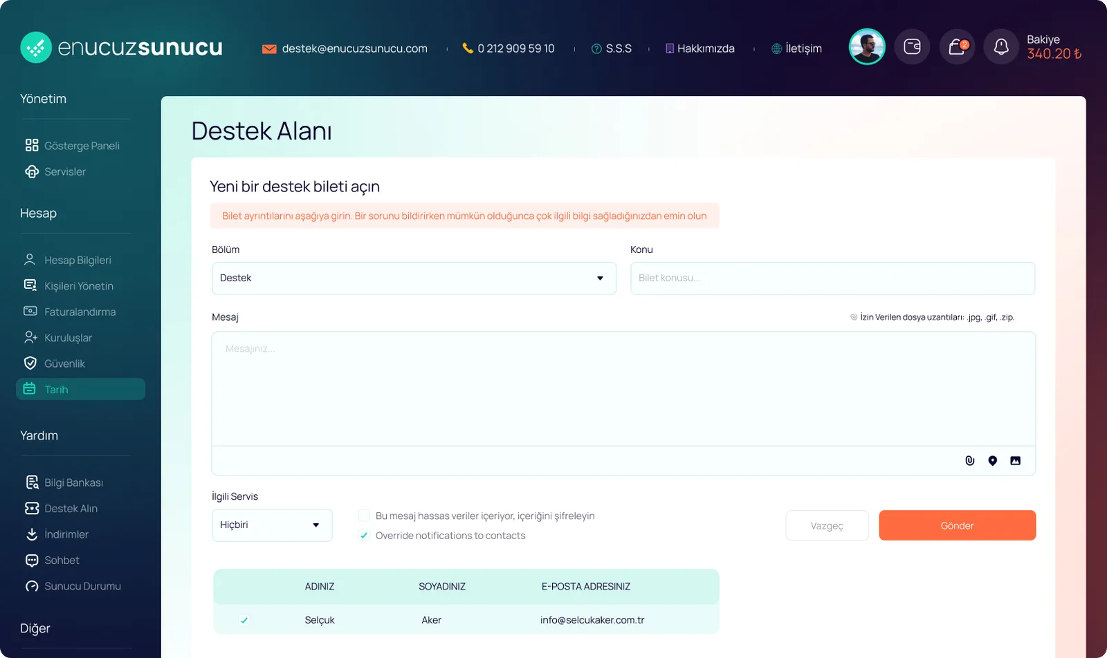 Hosting Market Place — tasarım 11