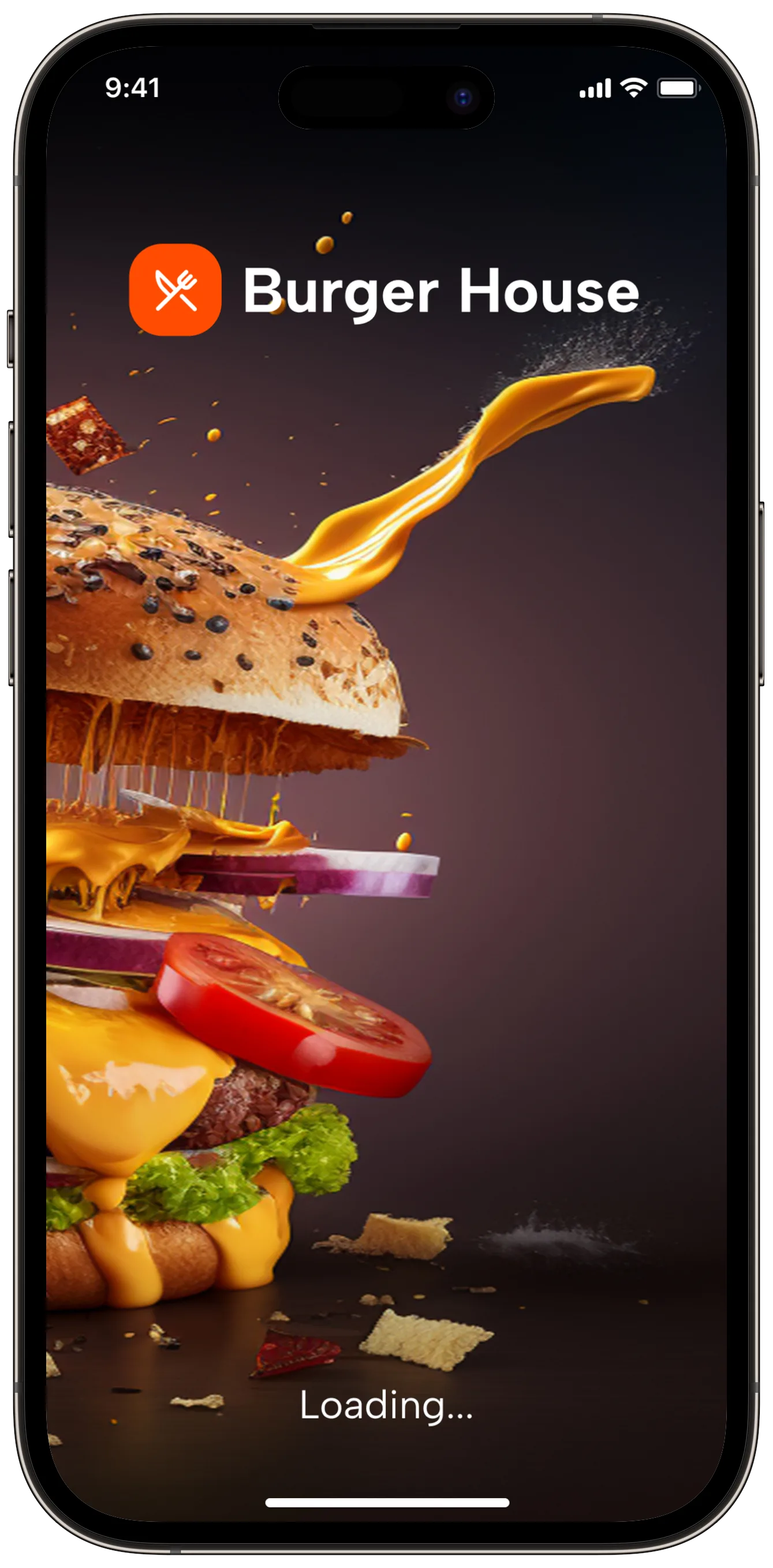 Food Delivery — tasarım 1
